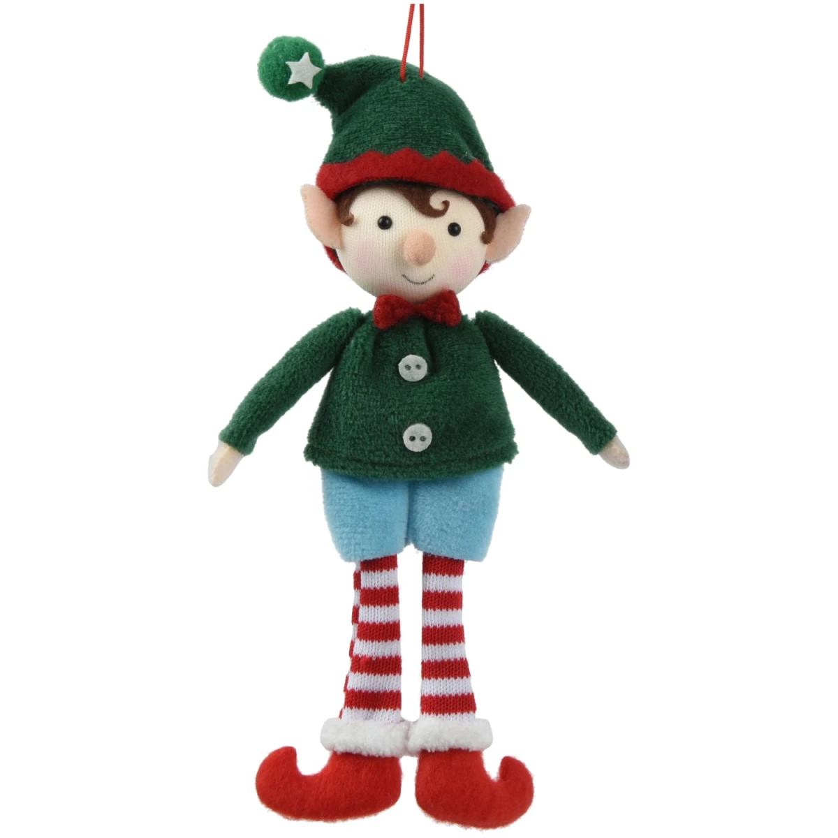 Zawieszka świąteczna elf 17 cm wielokolorowa KAEMINGK 729342-1