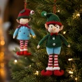 Zawieszka świąteczna elf 17 cm wielokolorowa KAEMINGK 729342-1