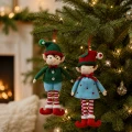 Zawieszka świąteczna elf 17 cm wielokolorowa KAEMINGK 729342-1