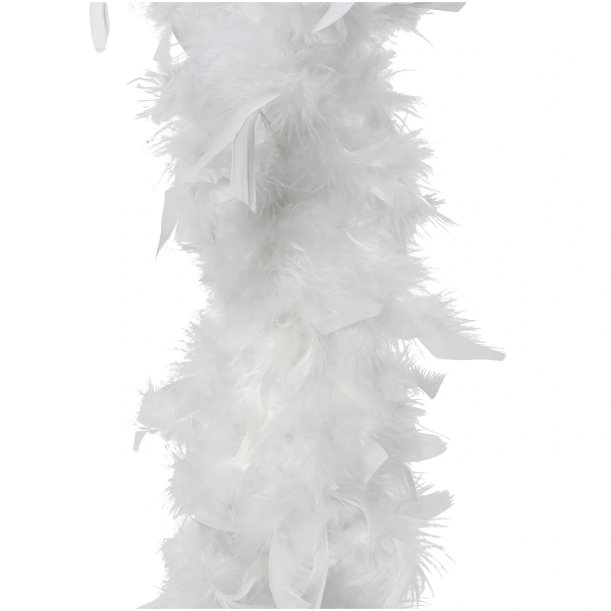 Łańcuch choinkowy z piór biały 184 cm KAEMINGK 448737