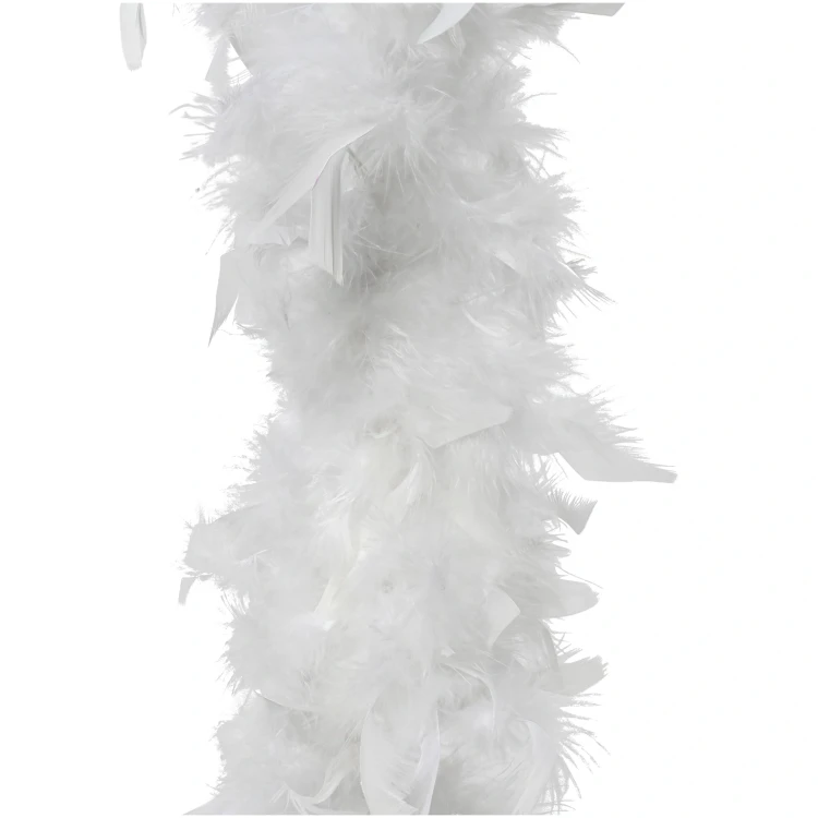 Łańcuch choinkowy z piór biały 184 cm KAEMINGK 448737