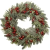 Wianek świąteczny 60 cm zielono-czerwony KAEMINGK 687304