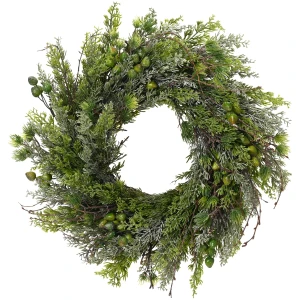 Wieniec bożonarodzeniowy 40 cm zielony KAEMINGK 687369