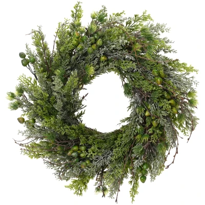 Wieniec bożonarodzeniowy 40 cm zielony KAEMINGK 687369