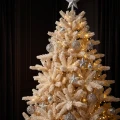 Choinka sztuczna COZY 180 cm kremowobiała PE/PVC KAEMINGK 683963