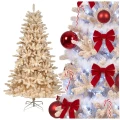 Choinka sztuczna COZY PE/PVC 210 cm kremowobiała KAEMINGK 683964