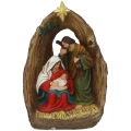 Szopka Bożonarodzeniowa Święta Rodzina 8,6x4,4x12,8 cm GOT4490