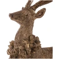 Figurka jeleń świąteczny 53x50x27 cm ART-POL 147019