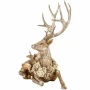 Figurka jeleń złoty 48 cm dekoracyjny ART-POL A185118