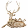 Figurka jeleń złoty 48 cm dekoracyjny ART-POL A185118
