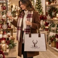 Filcowa torba na ramie shopper na zakupy 51x39,5x18cm ART-POL A185632