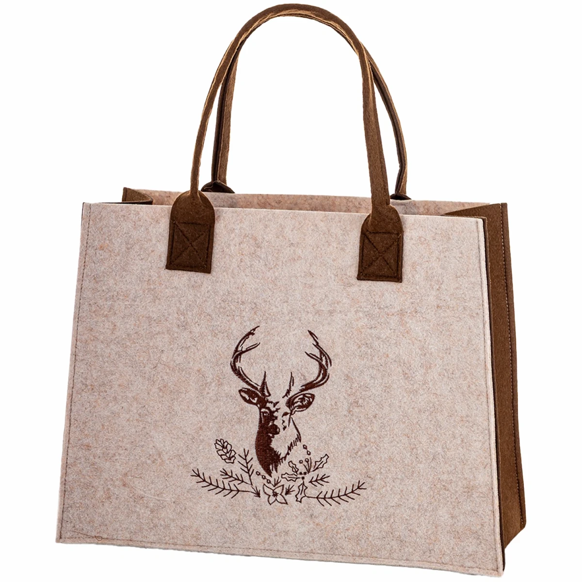 Filcowa torba na ramie shopper 51x39,5x18cm ART-POL A185634