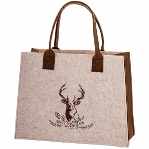 Filcowa torba na ramie shopper 51x39,5x18cm ART-POL A185634