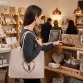 Filcowa torba na ramie shopper 51x39,5x18cm ART-POL A185634