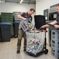 Wózek do butelek i puszek kaucyjnych 80 l LAR0194