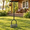 Aerator wertykulator 25 x 11 x 90 cm metalowy 15 kolców LAR0156