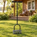 Aerator wertykulator 25 x 11 x 90 cm metalowy 15 kolców LAR0156