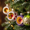 Bombki szklane PRL z reflektorem 6 cm 12 szt. BOZ7547KPL