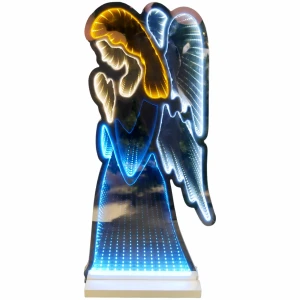 Anioł świąteczny 3D LED efekt INFINITY LUS8537