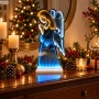 Anioł świąteczny 3D LED efekt INFINITY LUS8537