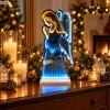 Anioł świąteczny 3D LED efekt INFINITY LUS8537