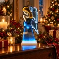 Anioł świąteczny 3D LED efekt INFINITY LUS8537