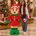 Dmuchany elf dziewczynka 150 cm LED świąteczny SUN8754
