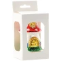 Bombka szklana domek muchomor 10 cm OMI6235