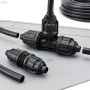 Trójnik 90° PP 16 mm szybkozłącze 4 bar czarny BEVO 7038768