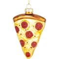 Szklana bombka kawałek pizzy 10 cm ART-POL A186006
