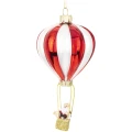 Bombka szklana balon z koszem 15 cm ART-POL A172377