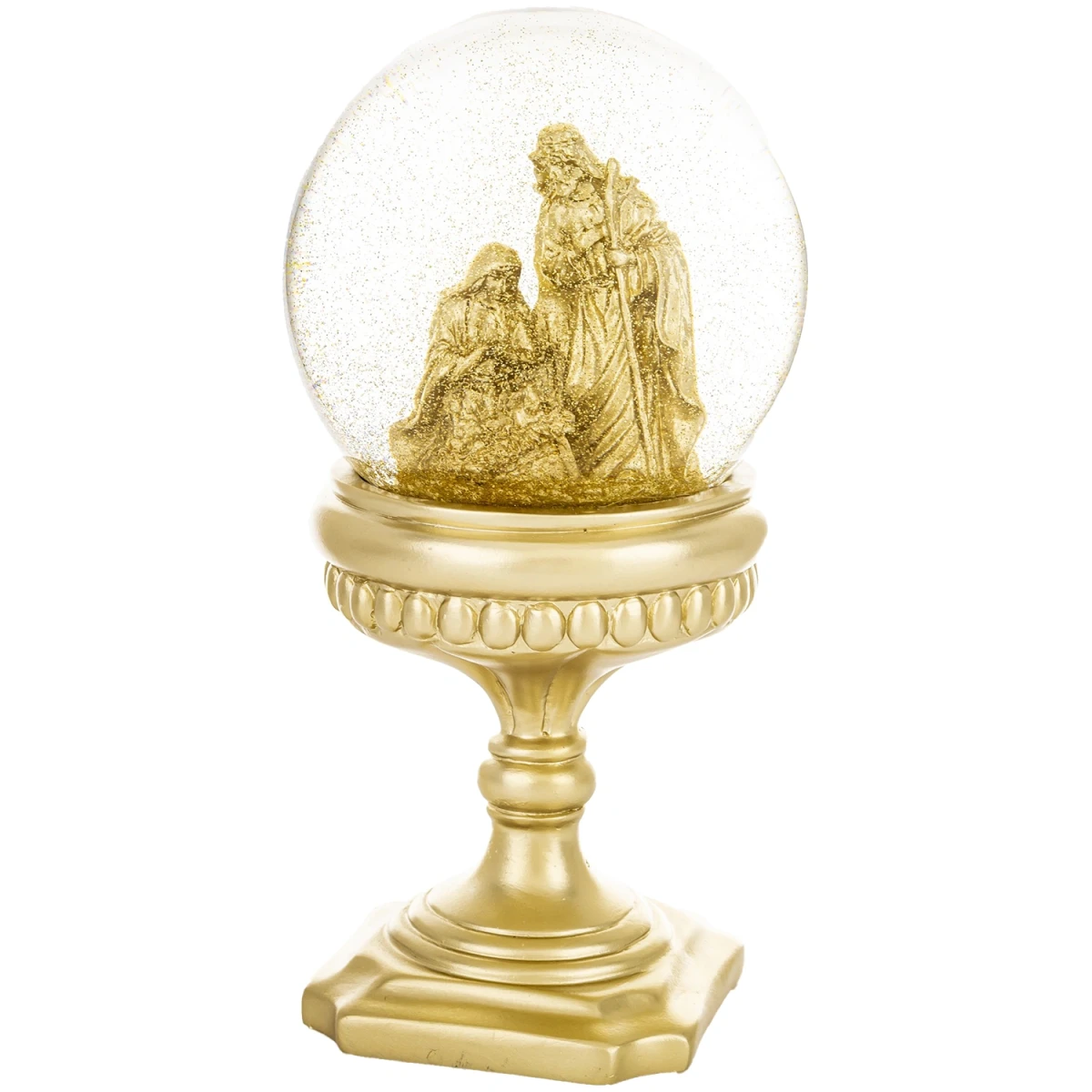 Szklana kula bożonarodzeniowa 20 cm złota ART-POL A184012