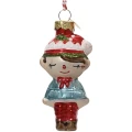 Szklana zawieszka choinkowa Pani Elf 3,8x3x7,5 cm KAEMINGK 129604-1
