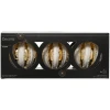 Bombki szklane z perełkami 8 cm 3 szt. KAEMINGK 071659-1KPL