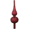 Szpic choinkowy bordowy mat 30,5 cm KAEMINGK 109003-1