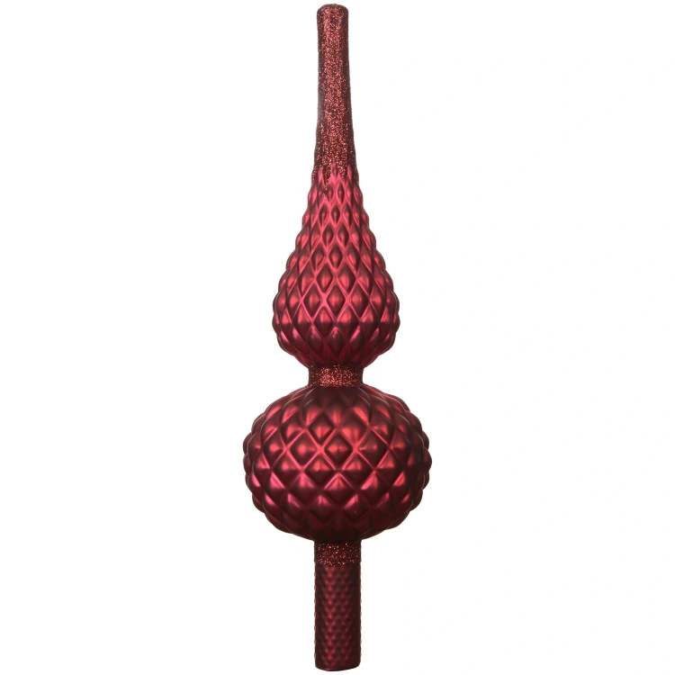 Szpic choinkowy bordowy mat 30,5 cm KAEMINGK 109003-1