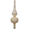 Szpic choinkowy perłowy połysk 30,5 cm KAEMINGK 109005-2