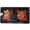 Bombki serca szklane czerwone 8 cm 2 szt. KAEMINGK 071169-2