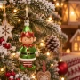 Zawieszka choinkowa Elf 14,4 cm nietłukąca KAEMINGK 027598-2
