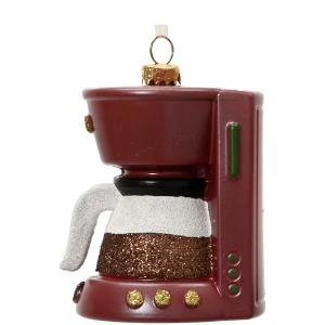 Zawieszka choinkowa ekspres do kawy 10 cm KAEMINGK 027741-1