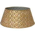 Osłona pod choinkę metalowa 70x27 cm złota KAEMINGK 685426
