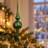 Szpic na choinkę 31 cm ciemnozielony KAEMINGK 170265-1