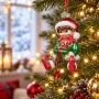 Bombka choinkowa elf z prezentem 10,3 cm KAEMINGK 123951-1