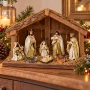 Figurki do szopki 12,5 cm kpl. 8 szt. KAEMINGK 590066