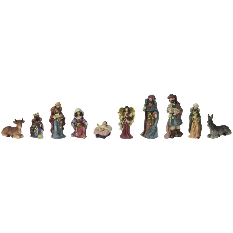 Figurki do szopki 13,5 cm kpl. 10 szt. KAEMINGK 596094