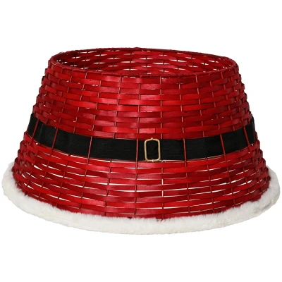 Osłona pod choinkę czerwona 70x28 cm Mikołaj KAEMINGK 685408