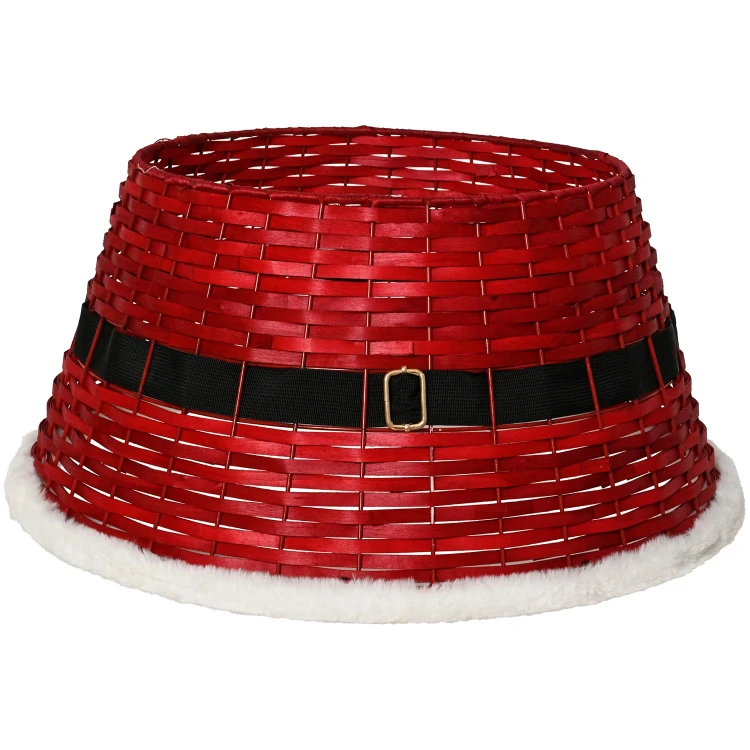 Osłona pod choinkę czerwona 70x28 cm Mikołaj KAEMINGK 685408