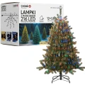 Lampki na choinkę 180 cm z pierścieniem multikolor LED8066