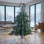 Lampki choinkowe z pierścieniem 220 cm 352 LED zimne białe LED8080