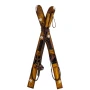 Figurka narty brązowe drewniane 51 cm ART-POL A185948